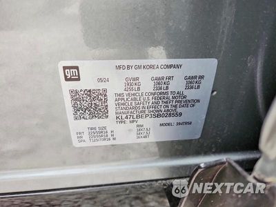 Zdjęcie 13 z 13 samochodu: 2025 BUICK ENVISTA SPORT TOURING VIN:KL47LBEP3SB028559 - miniatura
