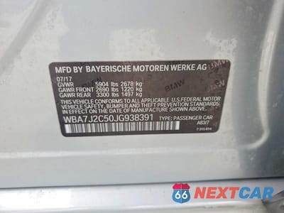 Zdjęcie 12 z 12 samochodu: 2018 BMW 740 XE VIN:WBA7J2C50JG938391 - miniatura