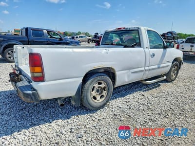 Trzecie zdjęcie samochodu z tyłu: 1999 CHEVROLET SILVERADO C1500 VIN:1GCEC14WXXE242874 - miniatura
