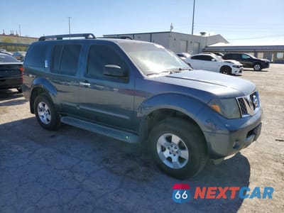 Czwarte zdjęcie samochodu z boku: 2007 NISSAN PATHFINDER S VIN:5N1AR18U67C644713 - miniatura