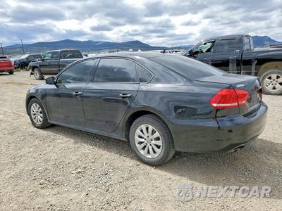 Drugie zdjęcie samochodu z przodu: 2013 VOLKSWAGEN PASSAT S VIN:1VWAH7A35DC013133 - miniatura