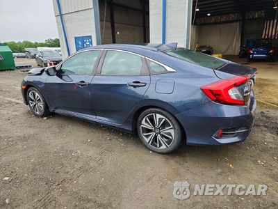 Drugie zdjęcie samochodu z przodu: 2017 HONDA CIVIC EXL VIN:19XFC1F73HE209778 - miniatura