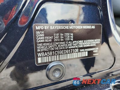 Zdjęcie 12 z 12 samochodu: 2014 BMW 535 I VIN:WBA5B1C59ED917108 - miniatura