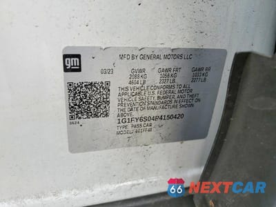 Zdjęcie 13 z 13 samochodu: 2023 CHEVROLET BOLT EUV LT VIN:1G1FY6S04P4150420 - miniatura