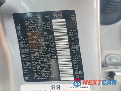 Zdjęcie 12 z 12 samochodu: 2022 TOYOTA AVALON LIMITED VIN:4T1DA1AB0NU013590 - miniatura