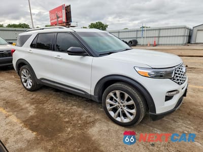 Czwarte zdjęcie samochodu z boku: 2021 FORD EXPLORER PLATINUM VIN:1FM5K8HC2MGB27337 - miniatura