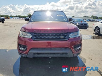 Piąte zdjęcie samochodu w środku: 2016 LAND ROVER RANGE ROVER SPORT HSE VIN:SALWR2PF5GA653586 - miniatura