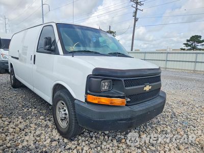 Czwarte zdjęcie samochodu z boku: 2015 CHEVROLET EXPRESS G3500 VIN:1GCZGUCG4F1241243 - miniatura