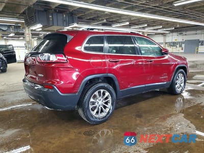 Trzecie zdjęcie samochodu z tyłu: 2021 JEEP CHEROKEE LATITUDE LUX VIN:1C4PJLMX6MD127029 - miniatura