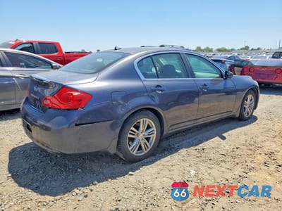 Trzecie zdjęcie samochodu z tyłu: 2013 INFINITI G37 SEDAN JOURNEY VIN:JN1CV6AP3DM301313 - miniatura