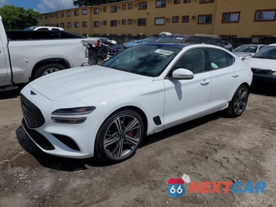 2025 GENESIS G70 2.5T SPORT PRESTIGE KMTG34SC9SU147466 - główne zdjęcie licytacji z USA - miniatura