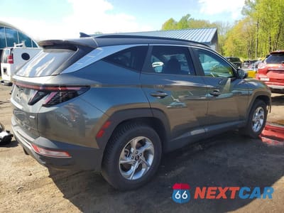 Trzecie zdjęcie samochodu z tyłu: 2022 HYUNDAI TUCSON SEL VIN:5NMJBCAE4NH038607 - miniatura