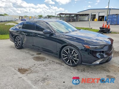Czwarte zdjęcie samochodu z boku: 2024 HONDA ACCORD TOURING HYBRID VIN:1HGCY2F81RA026243 - miniatura