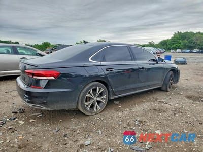 Trzecie zdjęcie samochodu z tyłu: 2021 VOLKSWAGEN PASSAT SE VIN:1VWSA7A39MC012480 - miniatura