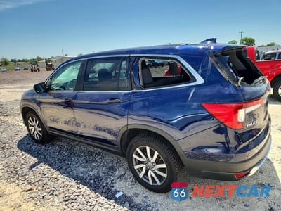 Drugie zdjęcie samochodu z przodu: 2020 HONDA PILOT EXL VIN:5FNYF6H52LB035455 - miniatura