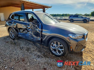 Czwarte zdjęcie samochodu z boku: 2024 BMW X3 SDRIVE30I VIN:WBX47DP09RN273824 - miniatura