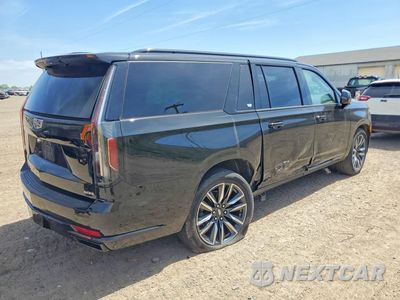 Trzecie zdjęcie samochodu z tyłu: 2021 CADILLAC ESCALADE ESV SPORT PLATINUM VIN:1GYS4RKL7MR241736 - miniatura