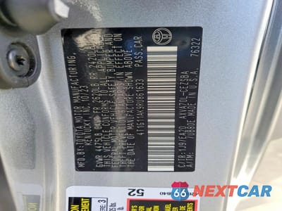 Zdjęcie 13 z 13 samochodu: 2024 TOYOTA CAMRY SE VIN:4T1G11AK9RU861633 - miniatura