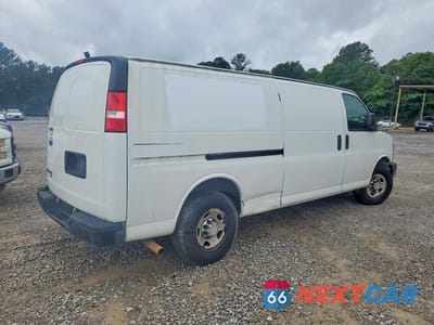 Trzecie zdjęcie samochodu z tyłu: 2012 CHEVROLET EXPRESS G2500 VIN:1GCWGGCA4C1156737 - miniatura