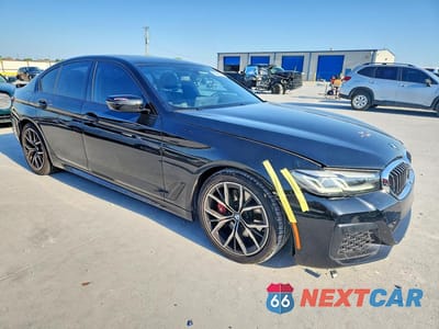Czwarte zdjęcie samochodu z boku: 2021 BMW 530 I VIN:WBA53BH0XMCF99586 - miniatura