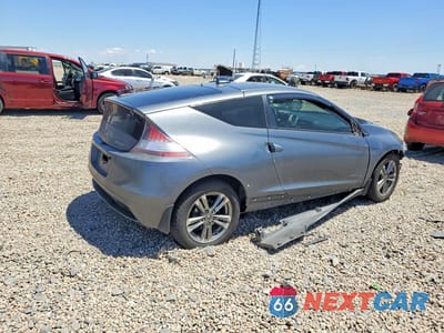 Trzecie zdjęcie samochodu z tyłu: 2013 HONDA CR-Z EX VIN:JHMZF1C69DS002401 - miniatura