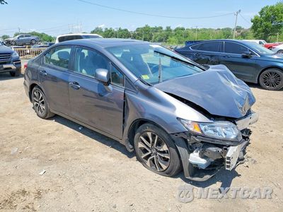 Czwarte zdjęcie samochodu z boku: 2013 HONDA CIVIC EX VIN:2HGFB2F87DH541319 - miniatura