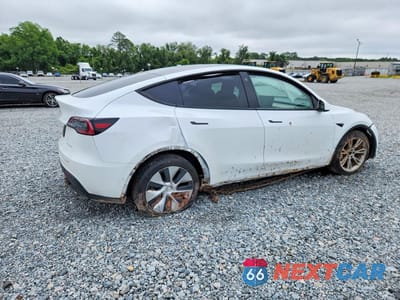 Trzecie zdjęcie samochodu z tyłu: 2022 TESLA MODEL Y VIN:7SAYGDEE3NF435102 - miniatura