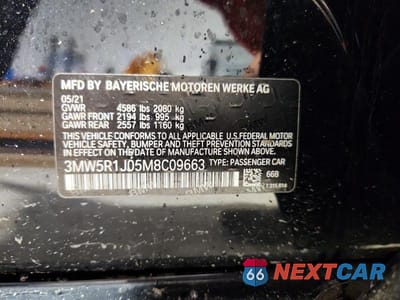 Zdjęcie 12 z 12 samochodu: 2021 BMW 330I VIN:3MW5R1J05M8C09663 - miniatura