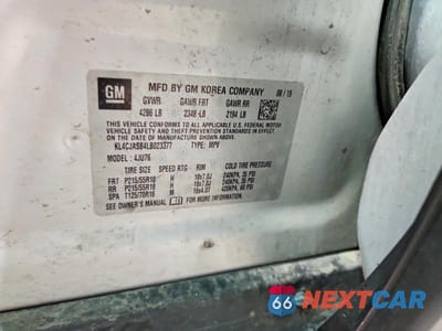 Zdjęcie 13 z 13 samochodu: 2020 BUICK ENCORE PREFERRED VIN:KL4CJASB4LB023377 - miniatura