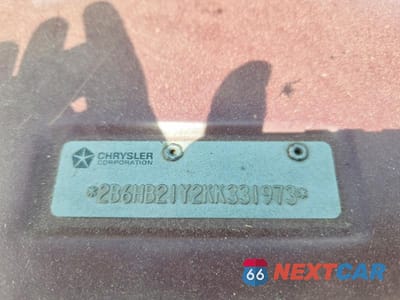 Zdjęcie 10 z 10 samochodu: 1989 DODGE RAM VAN B250 VIN:2B6HB21Y2KK331973 - miniatura