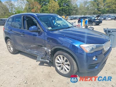 Czwarte zdjęcie samochodu z boku: 2017 BMW X3 XDRIVE28I VIN:5UXWX9C30H0W78550 - miniatura