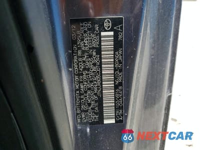 Zdjęcie 12 z 12 samochodu: 2012 SCION IQ BASE VIN:JTNJJXB05CJ019094 - miniatura