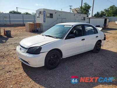 2001 HONDA CIVIC LX 2HGES16521H569875 - główne zdjęcie licytacji z USA - miniatura