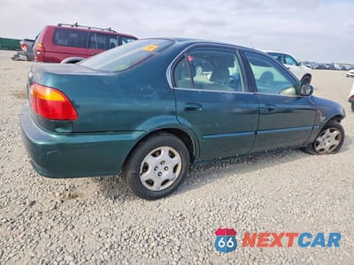 Trzecie zdjęcie samochodu z tyłu: 2000 HONDA CIVIC EX VIN:JHMEJ8643YS000651 - miniatura