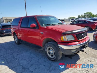 Czwarte zdjęcie samochodu z boku: 2001 FORD F150 SUPERCREW VIN:1FTRW08L41KE26994 - miniatura