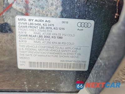 Zdjęcie 12 z 12 samochodu: 2018 AUDI Q5 PREMIUM PLUS VIN:WA1BNAFY9J2207693 - miniatura