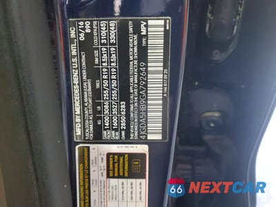 Zdjęcie 14 z 14 samochodu: 2016 MERCEDES-BENZ GLE 350 4MATIC VIN:4JGDA5HB9GA792649 - miniatura