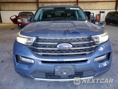 Piąte zdjęcie samochodu w środku: 2021 FORD EXPLORER XLT VIN:1FMSK8DH2MGA23063 - miniatura