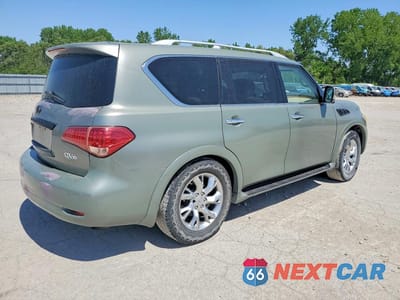 Trzecie zdjęcie samochodu z tyłu: 2012 INFINITI QX56 BASE VIN:JN8AZ2NE8C9017174 - miniatura