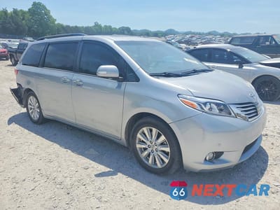 Czwarte zdjęcie samochodu z boku: 2017 TOYOTA SIENNA LIMITED PREMIUM 7-PASSENGER VIN:5TDYZ3DC2HS824282 - miniatura