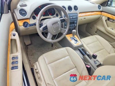 Zdjęcie 8 z 12 samochodu: 2008 AUDI A4 3.2 CABRIOLET QUATTRO VIN:WAUDH48H88K003561 - miniatura