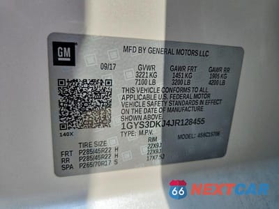 Zdjęcie 14 z 14 samochodu: 2018 CADILLAC ESCALADE PLATINUM VIN:1GYS3DKJ4JR128455 - miniatura