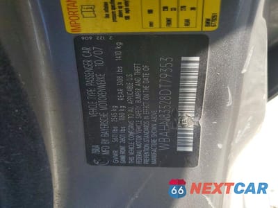 Zdjęcie 12 z 12 samochodu: 2008 BMW 750 LI VIN:WBAHN83528DT79353 - miniatura
