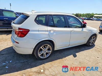 Trzecie zdjęcie samochodu z tyłu: 2013 BMW X3 XDRIVE28I VIN:5UXWX9C52D0A11445 - miniatura