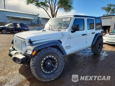 2018 JEEP WRANGLER UNLIMITED SPORT 1C4HJXDN7JW300146 - główne zdjęcie licytacji z USA - miniatura