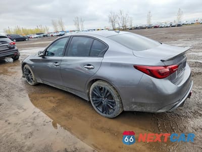 Drugie zdjęcie samochodu z przodu: 2019 INFINITI Q50 3.0T LUXE VIN:JN1EV7AR7KM593187 - miniatura