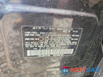 Zdjęcie 14 z 14 samochodu: 2017 SUBARU FORESTER 2.5I VIN:JF2SJABC6HH488582 - miniatura