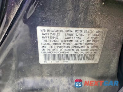 Zdjęcie 12 z 12 samochodu: 2013 HONDA FIT SPORT VIN:JHMGE8H55DC047896 - miniatura