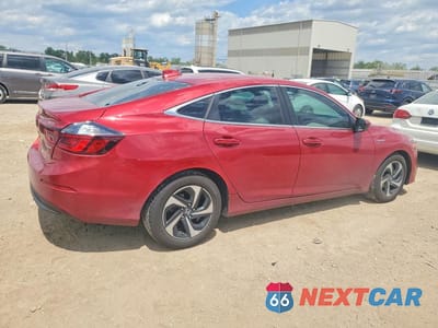 Trzecie zdjęcie samochodu z tyłu: 2022 HONDA INSIGHT EX VIN:19XZE4F59NE003352 - miniatura