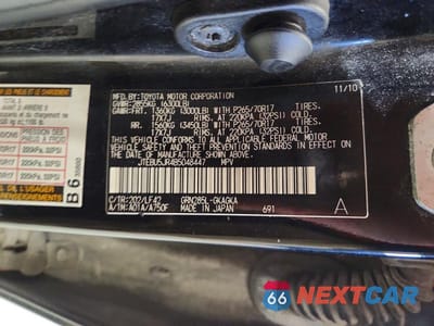 Zdjęcie 13 z 13 samochodu: 2011 TOYOTA 4RUNNER SR5 VIN:JTEBU5JR4B5048447 - miniatura
